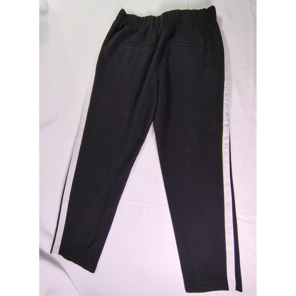 Old Navy Womens Mid Rise Side‎ Stripe Pull On Straight Track Trousers Pants Sz 2